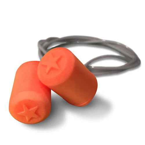 Box- Hearos SoftStar Series NEXGEN Corded Foam Ear Plugs (100 Pairs | NRR 30)