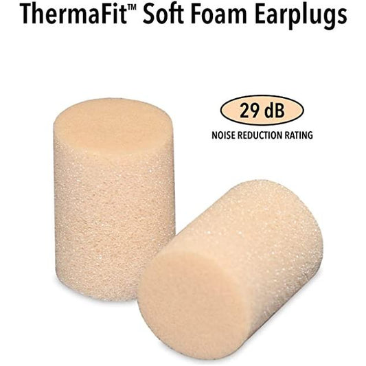 Macks Therma Fit Foam Earplugs (NRR 29 | Bottle of 40)